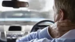 Neck pain after a car accident