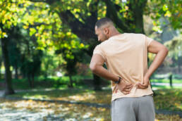 Denver man with back pain